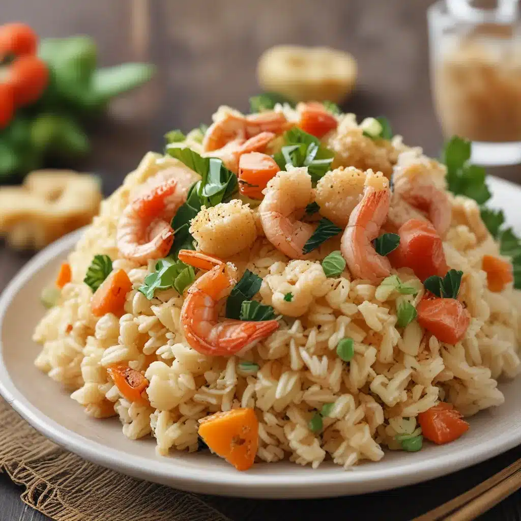 Aromatic Fried Rice with Shrimp: A Balanced and Satisfying Meal