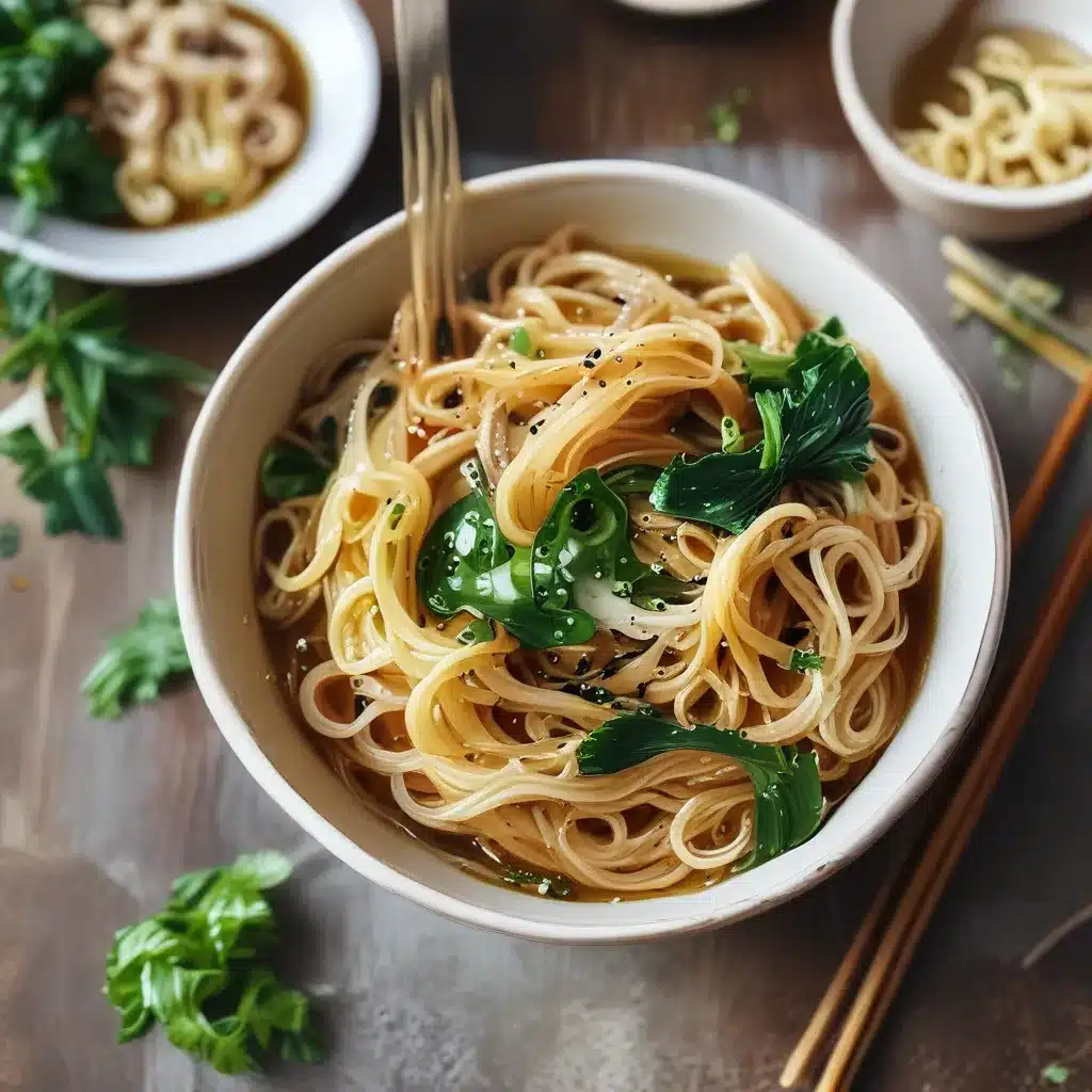 Aromatic Scallion Oil Noodles: Slurp-Worthy Comfort in a Bowl