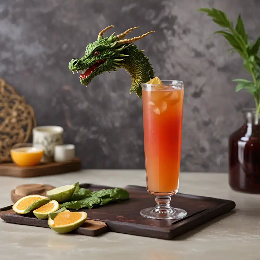 Blending Tradition and Innovation: One Dragon’s Unique Tea-Infused Mocktail Menu