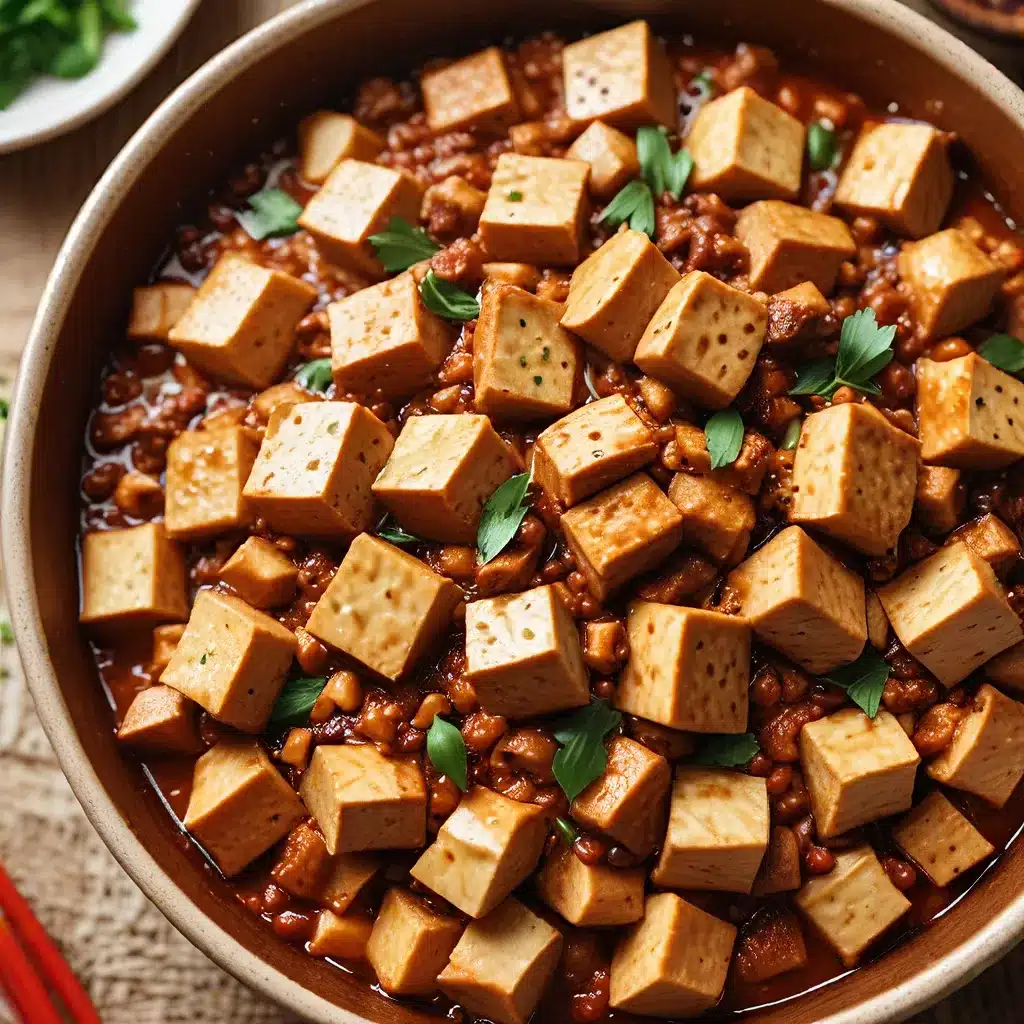 Flavorful Sichuan Mapo Tofu: A Spicy and Savory Sensation