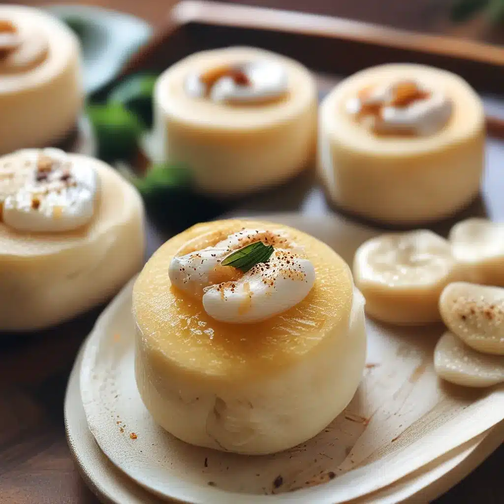 Fragrant Steamed Rice Cakes: A Pillowy Dim Sum Delight