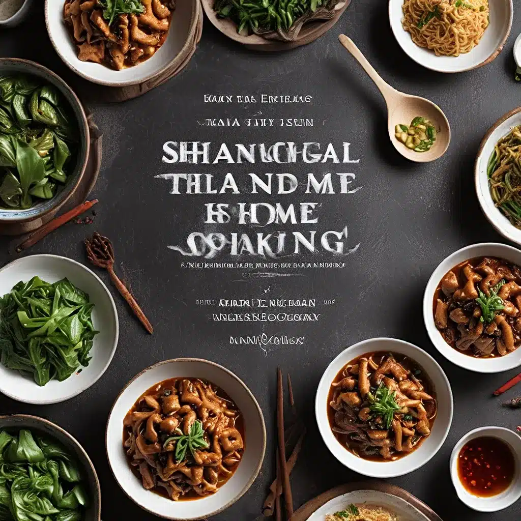 Mastering the Art of Shanghai-Style Home Cooking