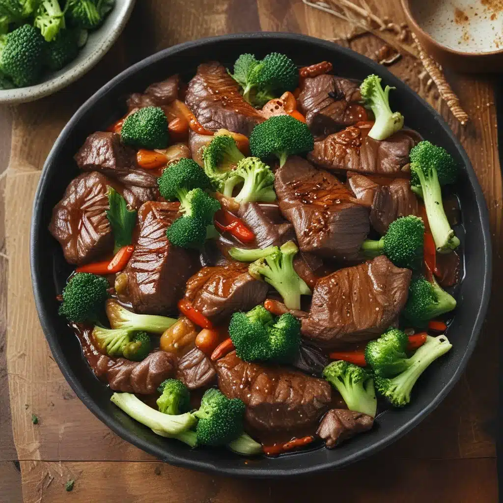 Sizzling Beef with Broccoli: A Harmonious Fusion of Flavors