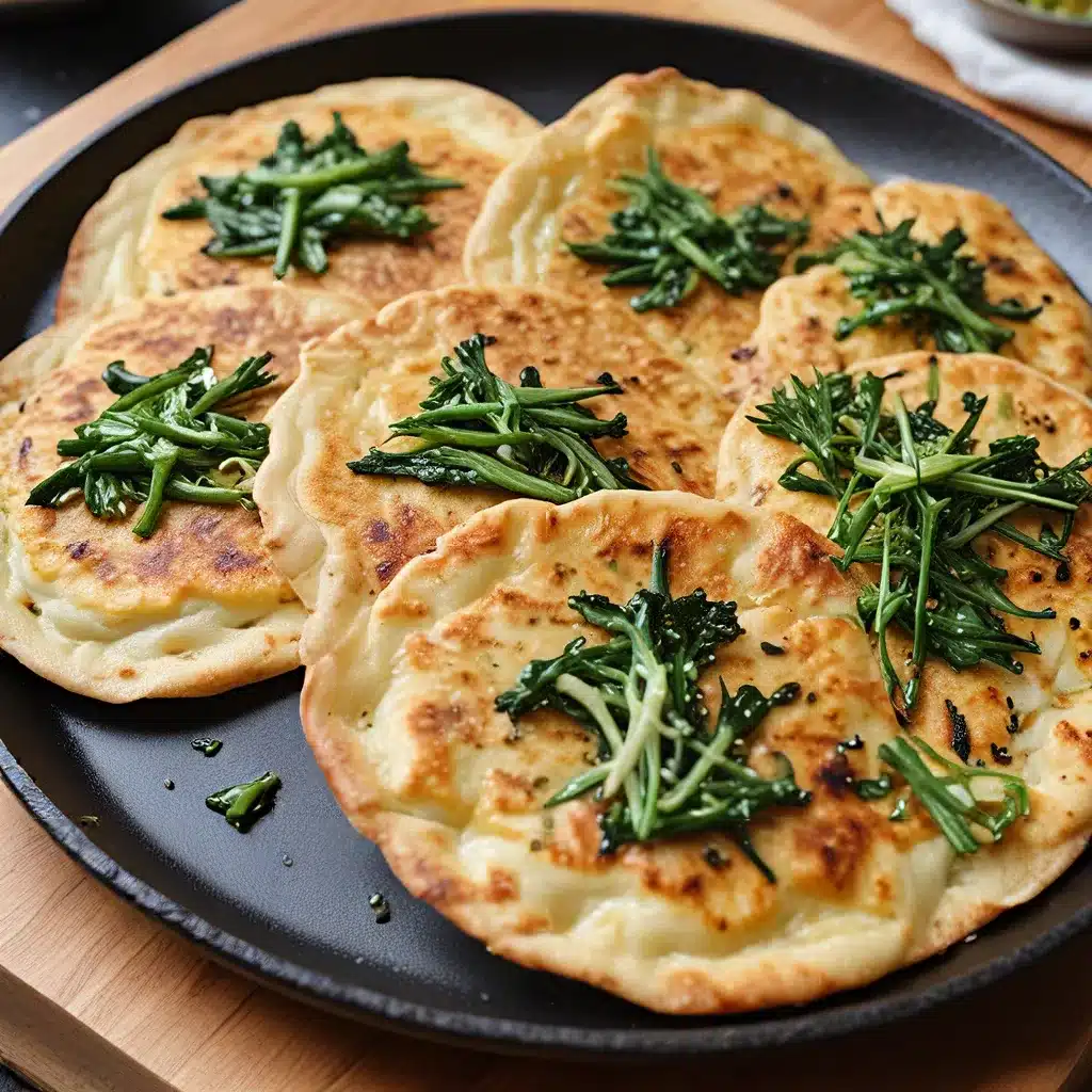 Sizzling Scallion Pancakes: A Crispy Sensation