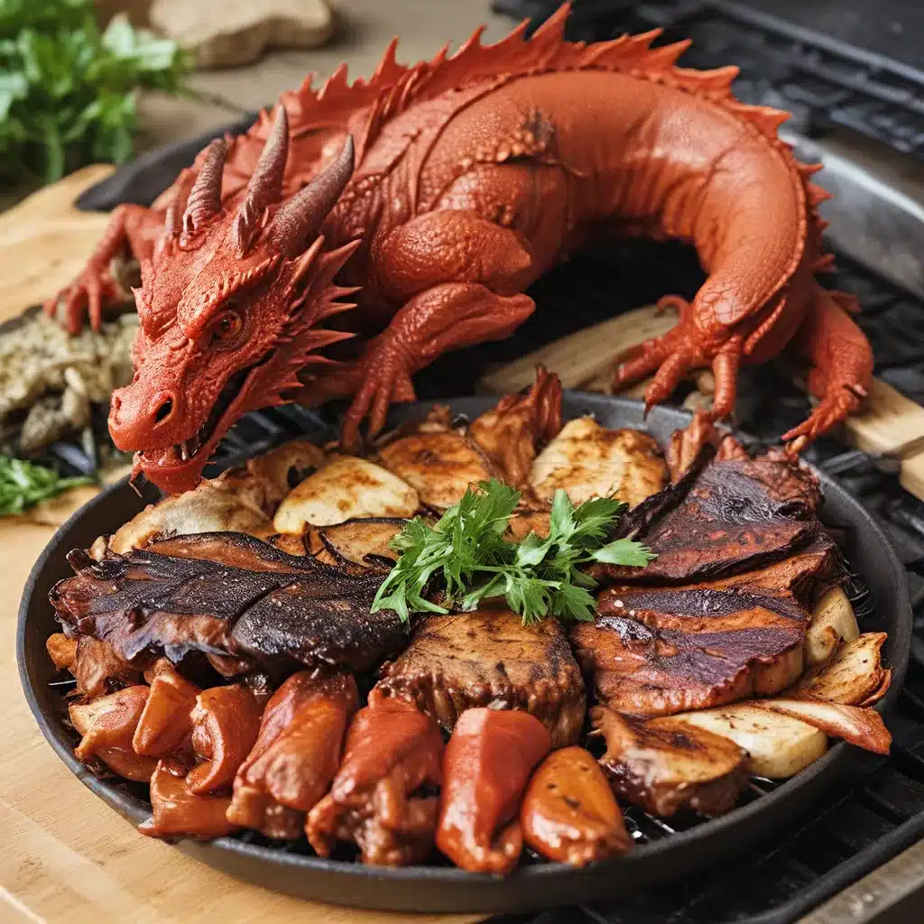 Sustainable Sizzle: One Dragon’s Eco-Friendly Cooking Practices