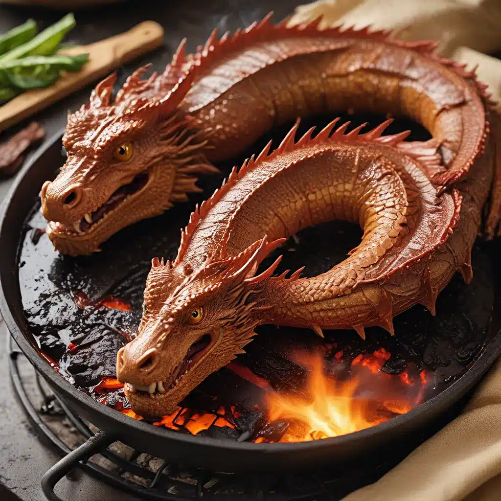 Sustainable Sizzle: One Dragon’s Eco-Friendly Cooking Techniques